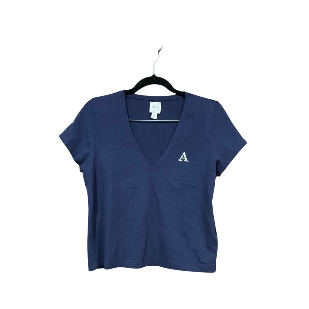 Maeve Anthropologie Top Women Medium Blue NWOT